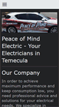 Mobile Screenshot of peace-of-mind-electric.com